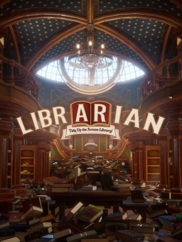 Librarian: Tidy Up the Arcane Library! cover art